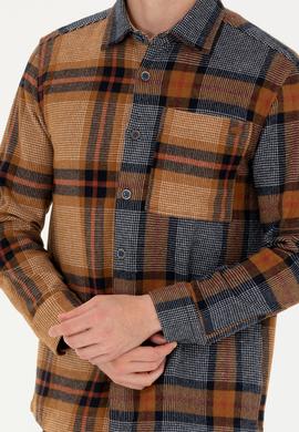 Erkek Oduncu Camel Gömlek - 50272750001