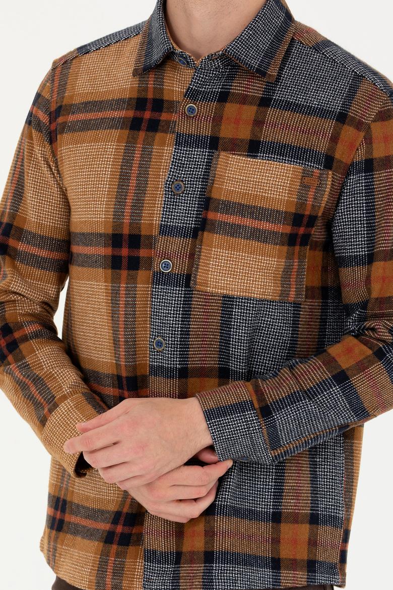 Erkek Oduncu Camel Gömlek - 50272750001