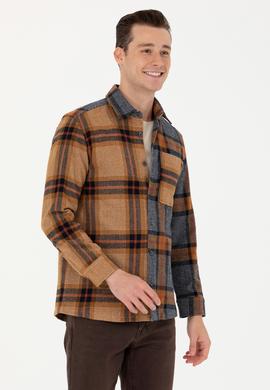 Erkek Oduncu Camel Gömlek - 50272750001