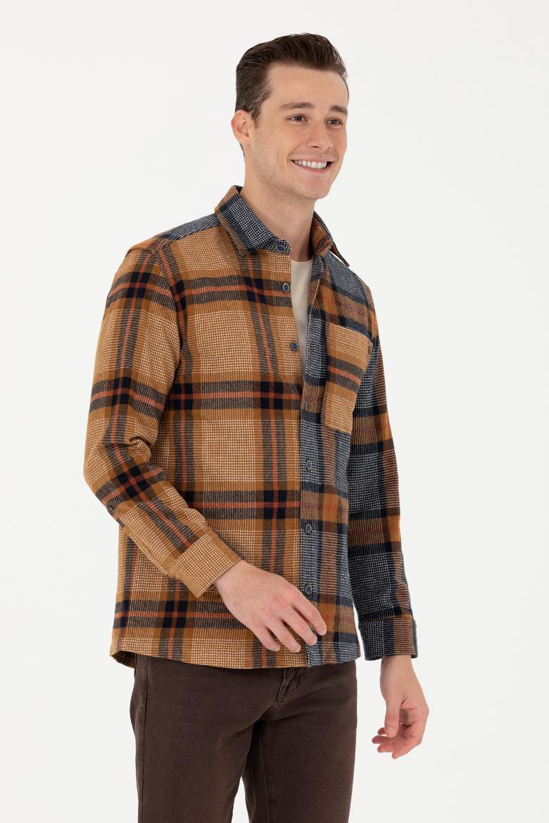 Erkek Oduncu Camel Gömlek - 50272750001