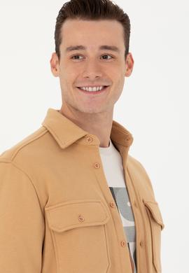 Erkek Camel Uzun Kollu Gömlek - 50276969006
