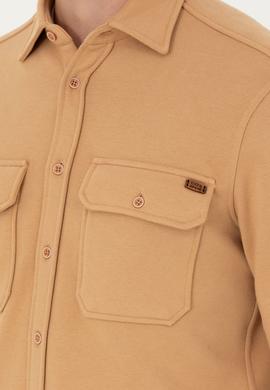 Erkek Camel Uzun Kollu Gömlek - 50276969006