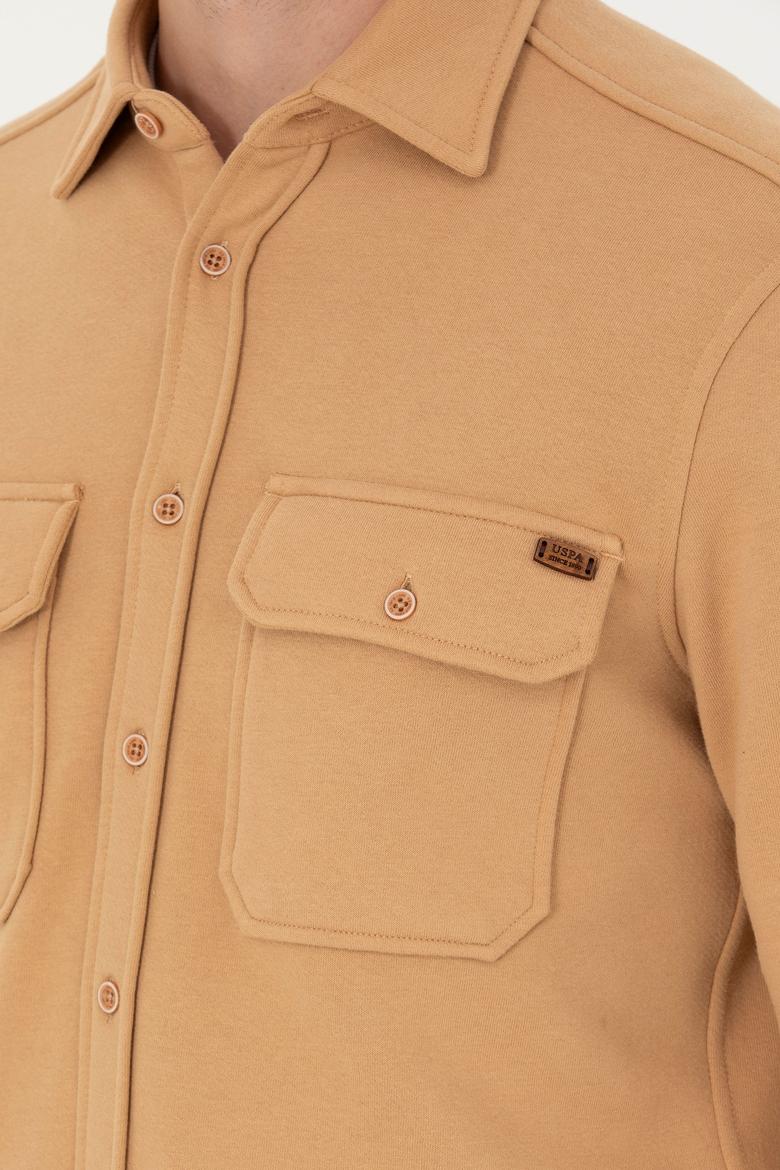 Erkek Camel Uzun Kollu Gömlek - 50276969006