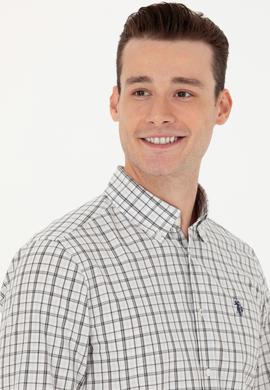 Erkek Ekoseli Lacivert Gömlek - 50279453009