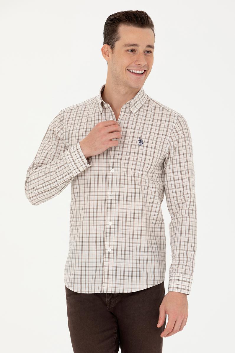 Erkek Ekoseli Kum Gömlek