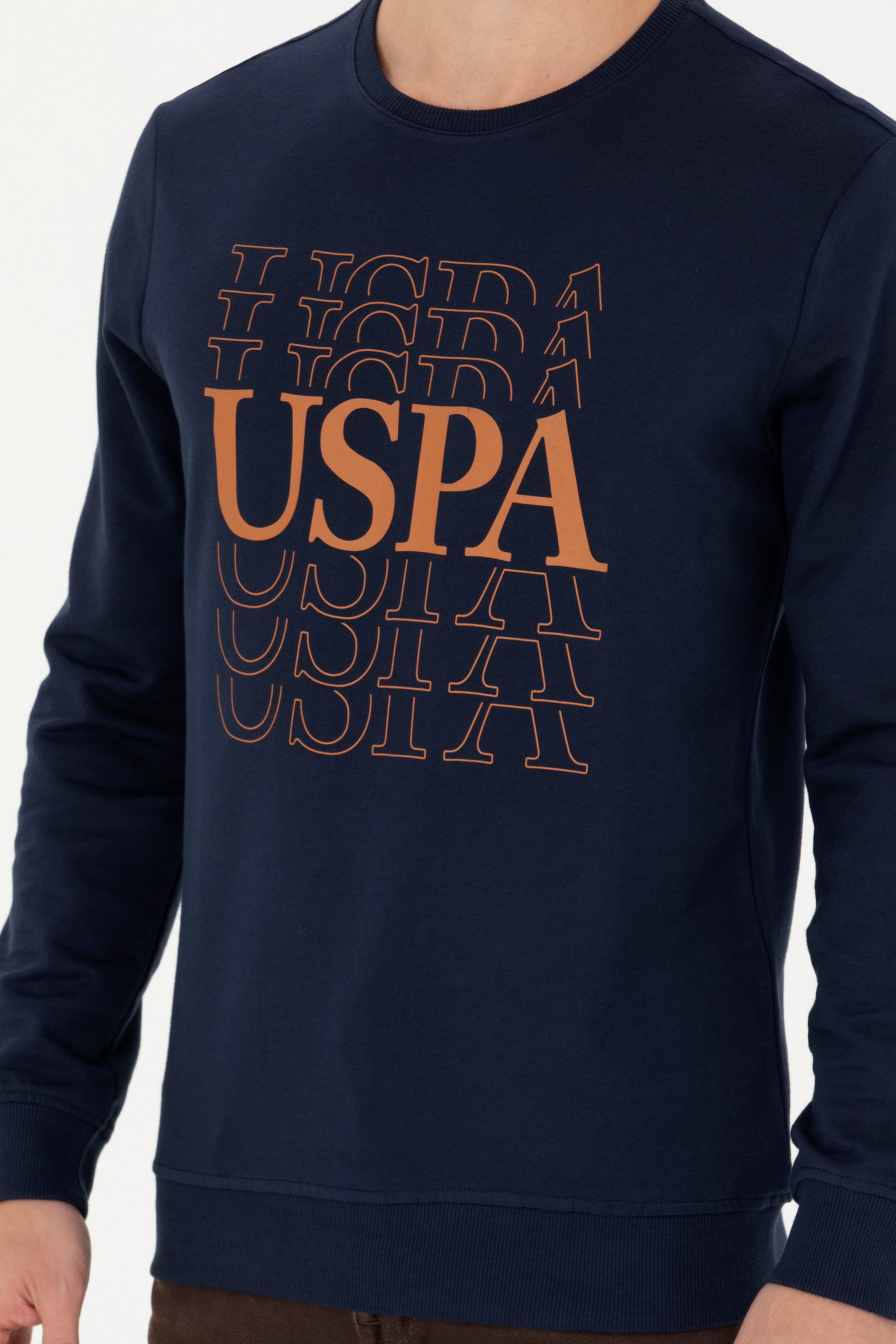 Erkek Lacivert Sweatshirt