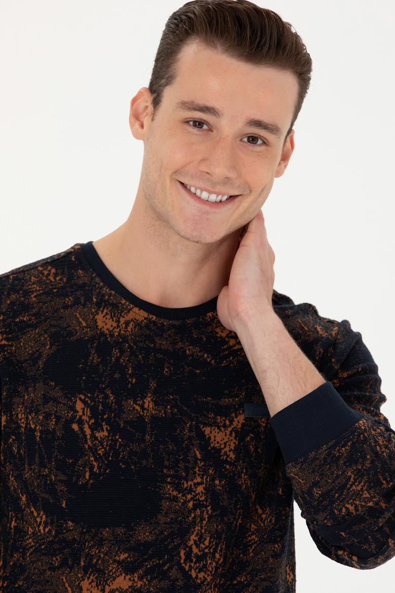 Erkek Lacivert Sweatshirt - 50270842003