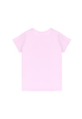 Kız Çocuk Manolya Bisiklet Yaka Tişört - 50265384014