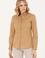 Kadın Camel Uzun Kollu Basic Gömlek
