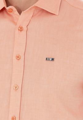 Erkek Kiremit Uzun Kollu Basic Gömlek - 50263048123