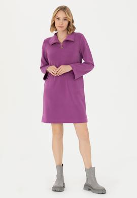 Kadın Violet Örme Elbise - 50272083029