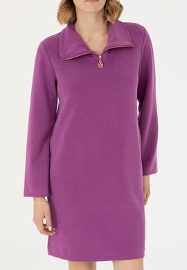 Kadın Violet Örme Elbise - 50272083029