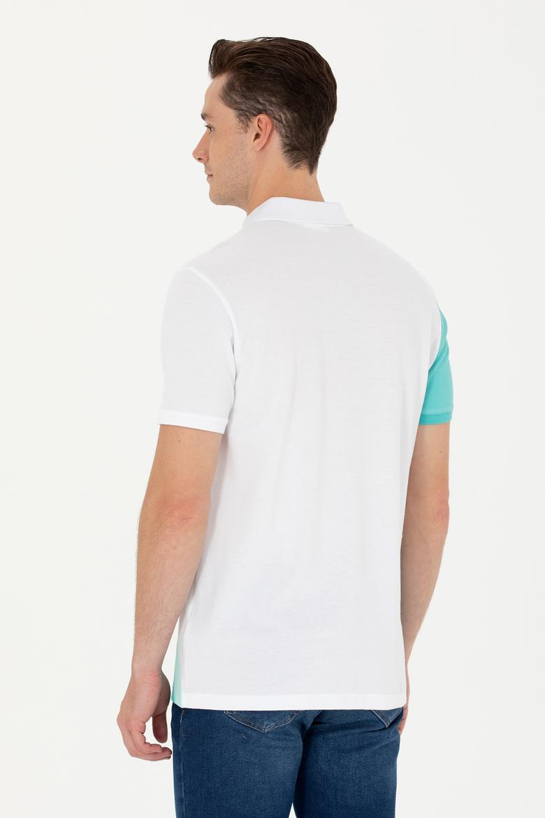 Erkek Yeşil Polo Yaka Tişört - 50263398033