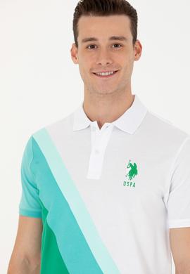 Erkek Yeşil Polo Yaka Tişört - 50263398033