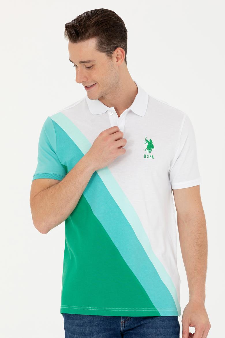 Erkek Yeşil Polo Yaka Tişört