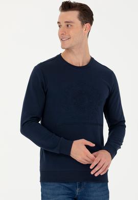 Erkek Lacivert Sweatshirt - 50270803001