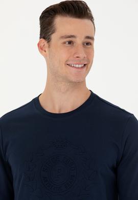 Erkek Lacivert Sweatshirt - 50270803001