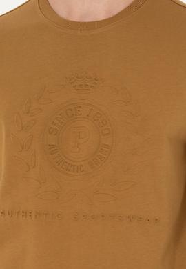 Erkek Açık Haki Sweatshirt - 50270803036