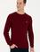 Erkek Bordo Basic Kazak