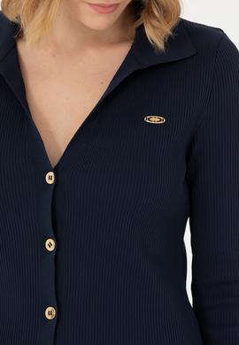 Kadın Lacivert Triko Elbise - 50270456015