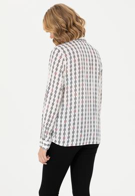 Kadın Ekru Uzun Kollu Gömlek - 50272925010