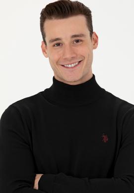 Erkek Siyah Basic Kazak - 50275847019