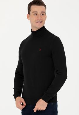 Erkek Siyah Basic Kazak - 50275847019