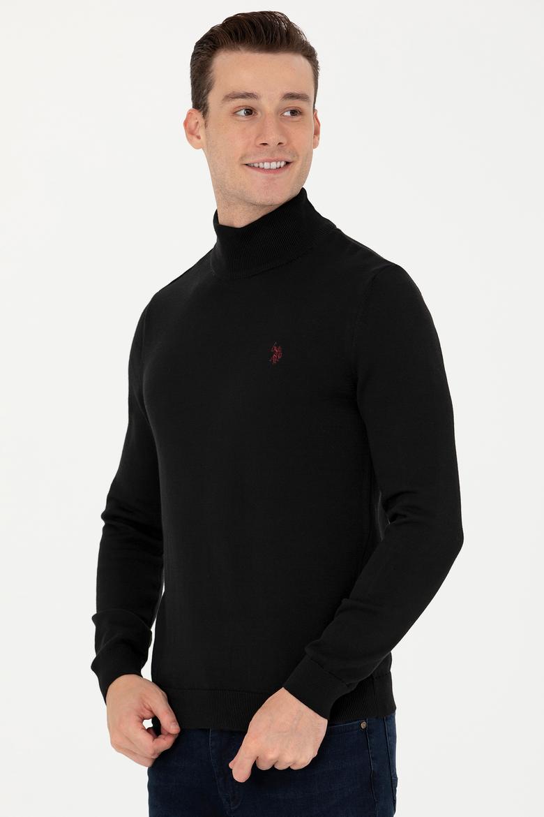 Erkek Siyah Basic Kazak