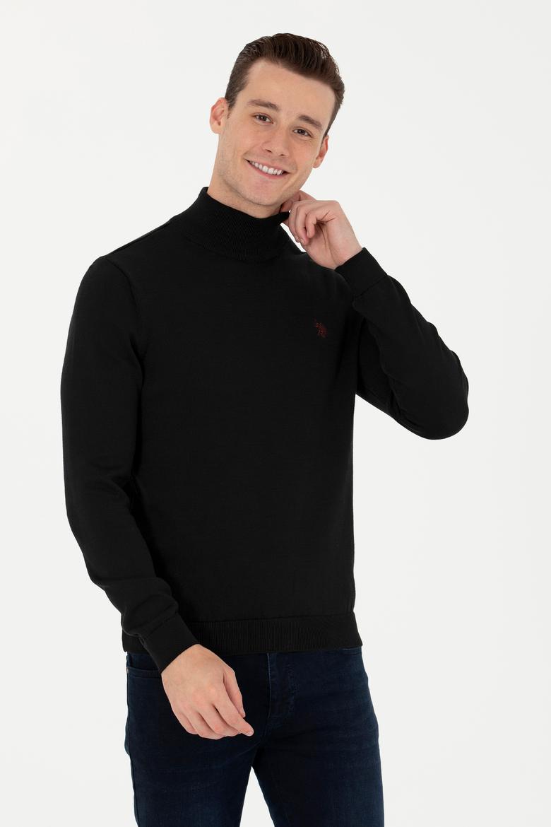 Erkek Siyah Basic Kazak - 50275847019