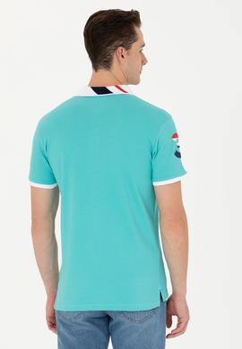 Erkek Mint Basic Polo Yaka Tişört - 50263005092