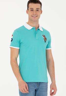 Erkek Mint Basic Polo Yaka Tişört - 50263005092