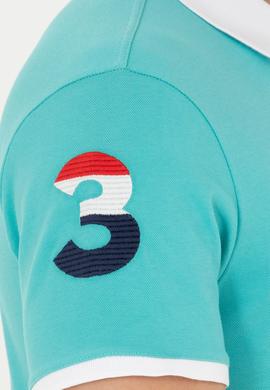 Erkek Mint Basic Polo Yaka Tişört - 50263005092