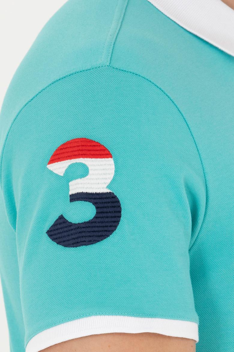 Erkek Mint Basic Polo Yaka Tişört - 50263005092