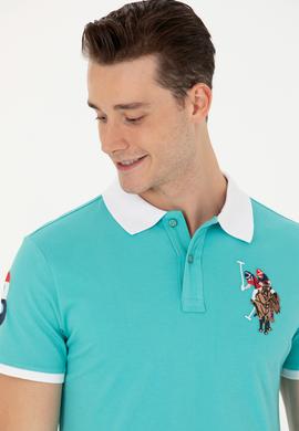 Erkek Mint Basic Polo Yaka Tişört - 50263005092