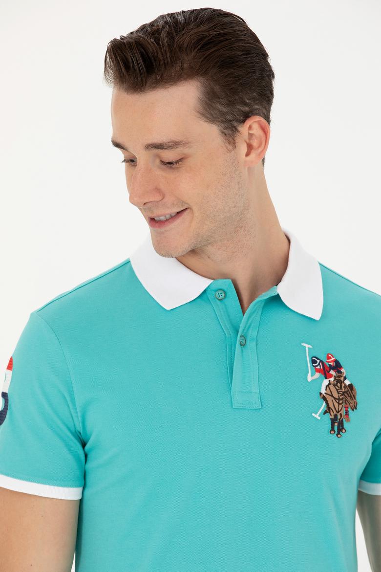 Erkek Mint Basic Polo Yaka Tişört - 50263005092