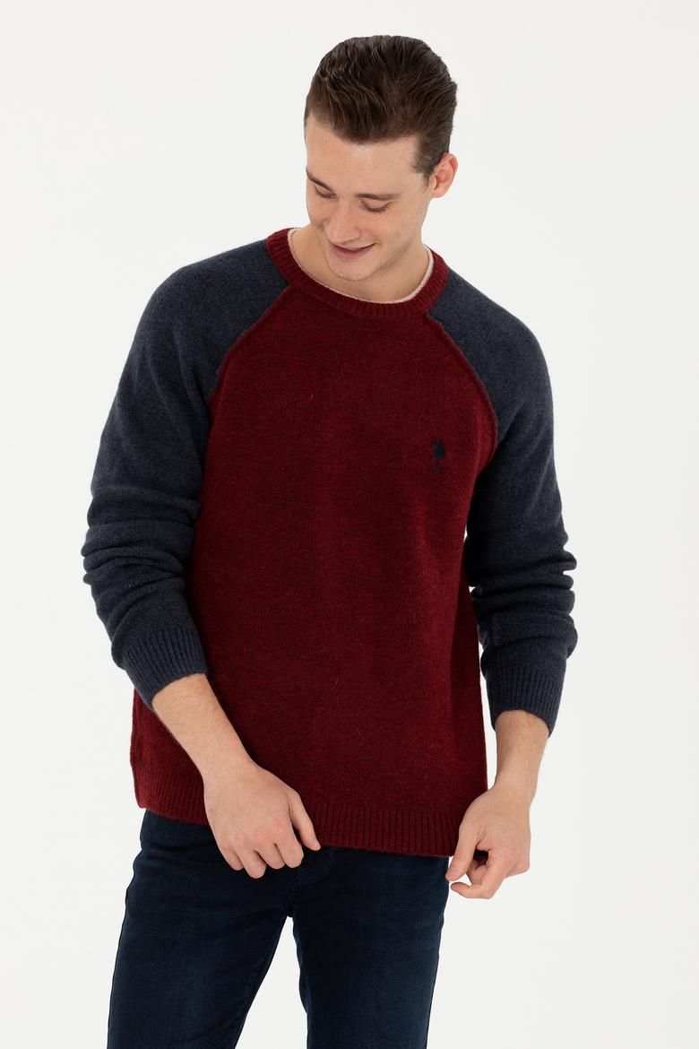 Erkek Bordo Kazak - 50271049001