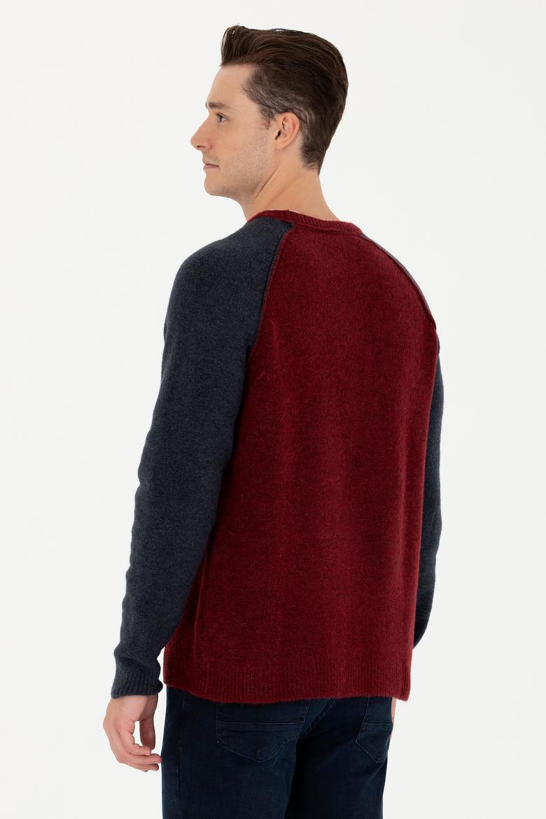 Erkek Bordo Kazak - 50271049001