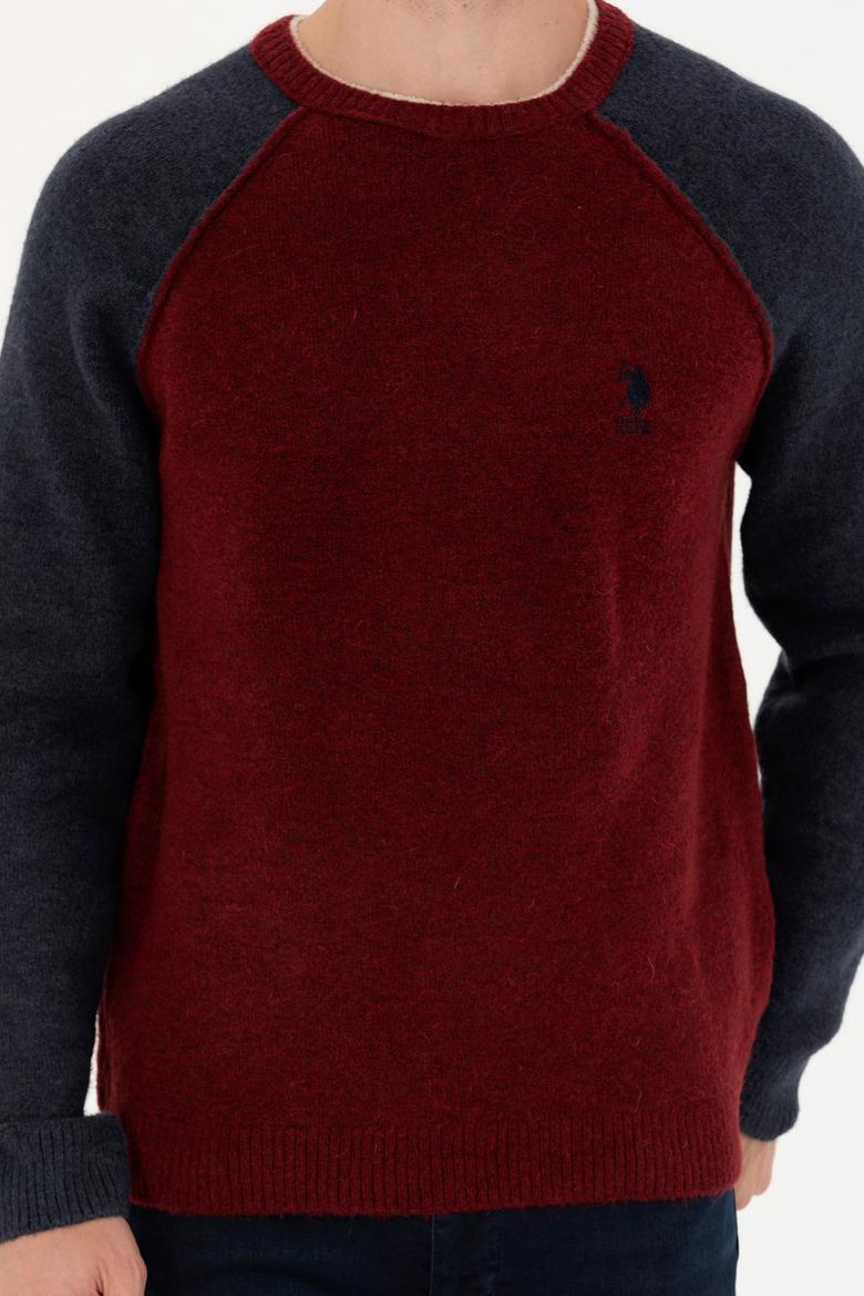 Erkek Bordo Kazak - 50271049001