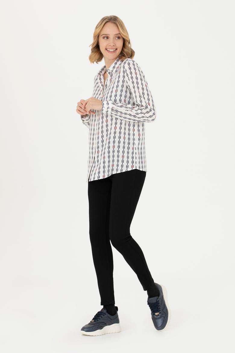 Kadın Siyah Jean Pantolon - 50272299002