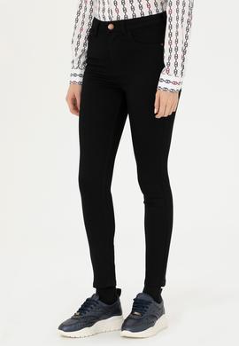 Kadın Siyah Jean Pantolon - 50272299002