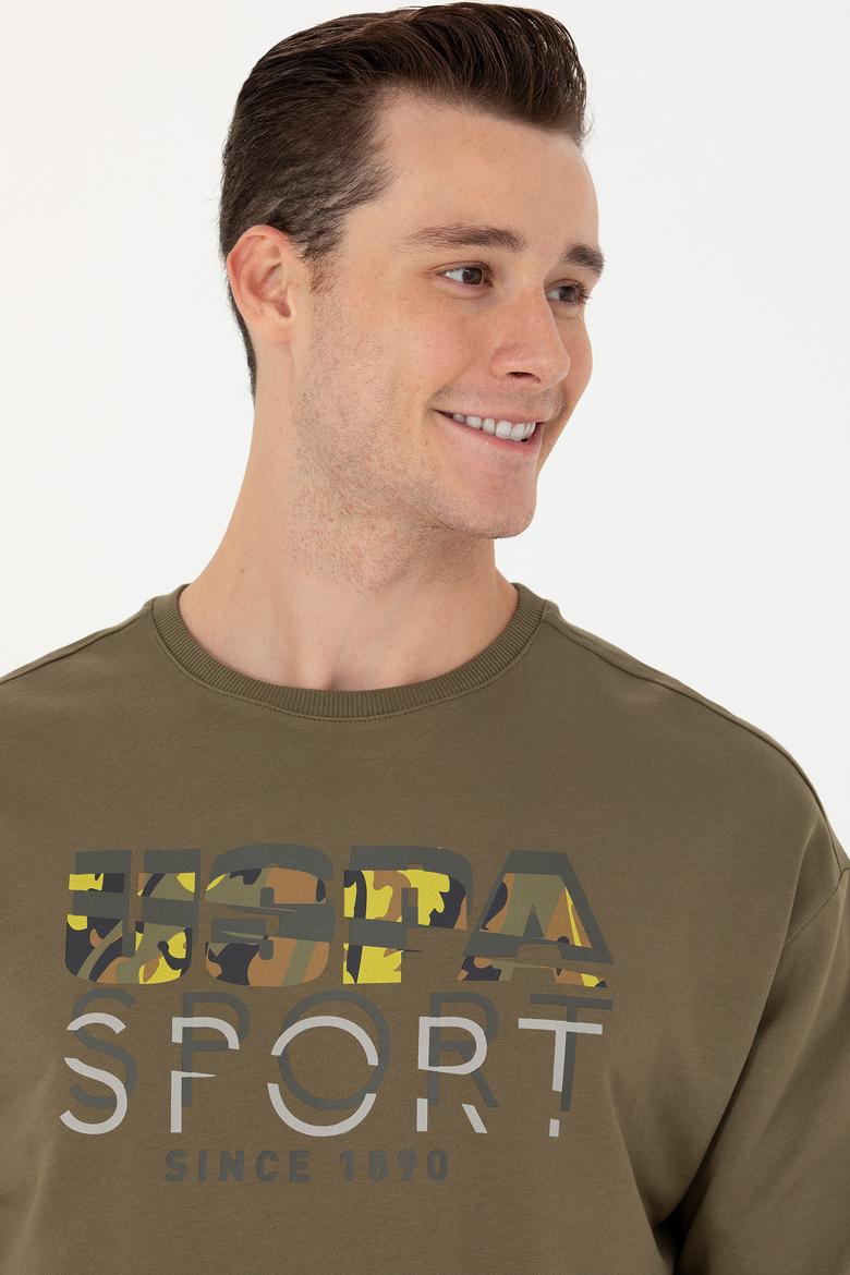 Erkek Haki Sweatshirt - 50270739031