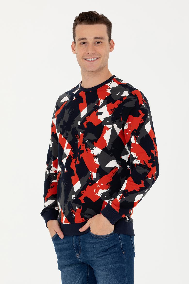 Erkek Lacivert Sweatshirt - 50270871001