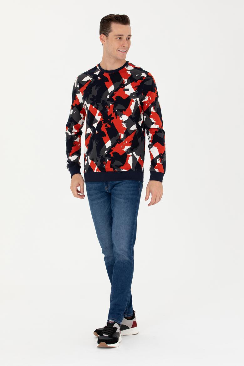 Erkek Lacivert Sweatshirt - 50270871001