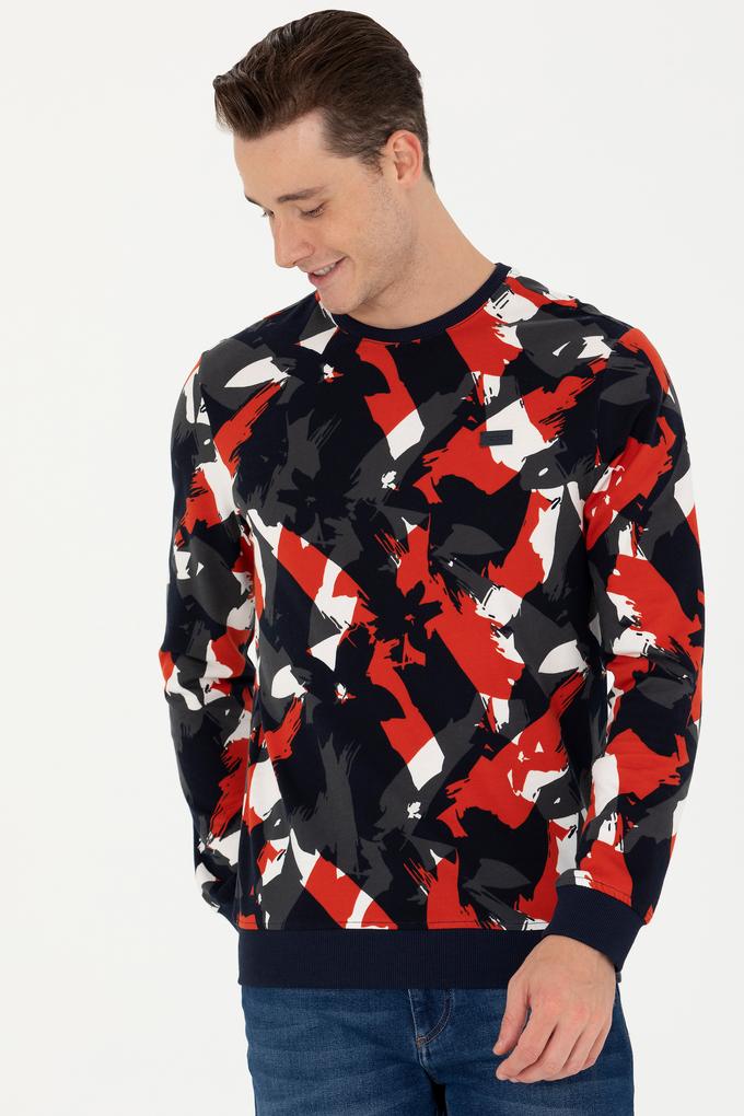 Erkek Lacivert Sweatshirt