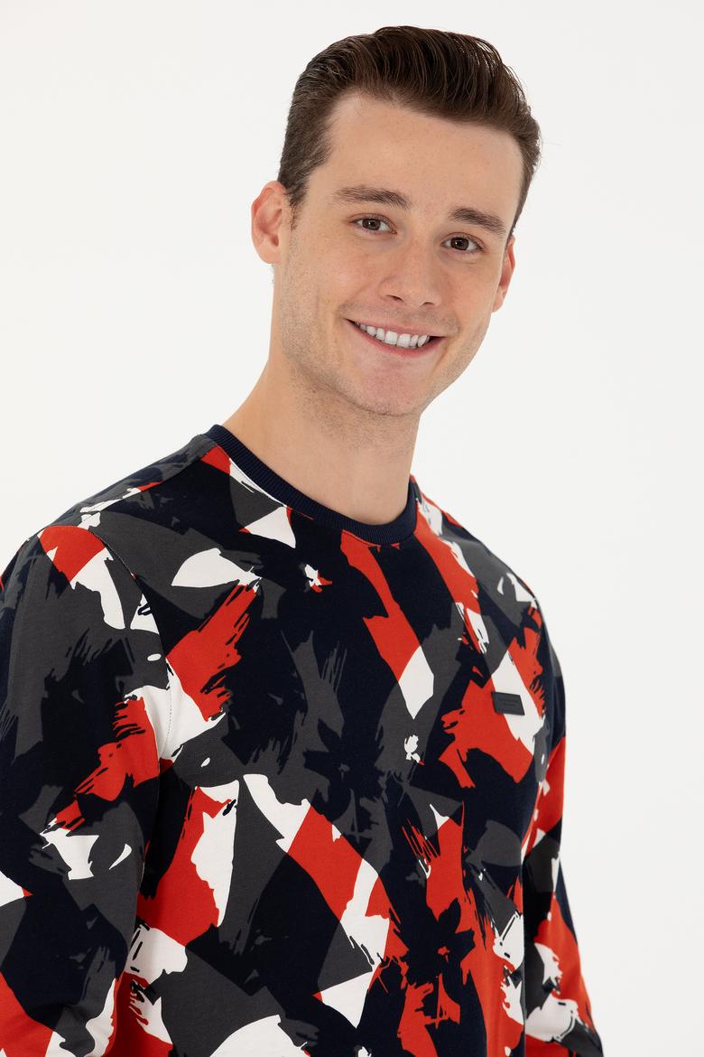 Erkek Lacivert Sweatshirt - 50270871001