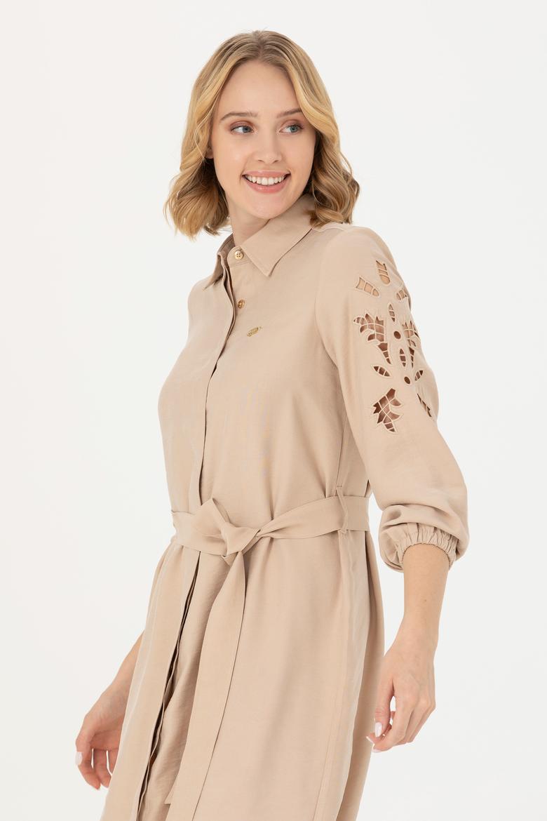 Kadın Kum Dokuma Elbise - 50271167010