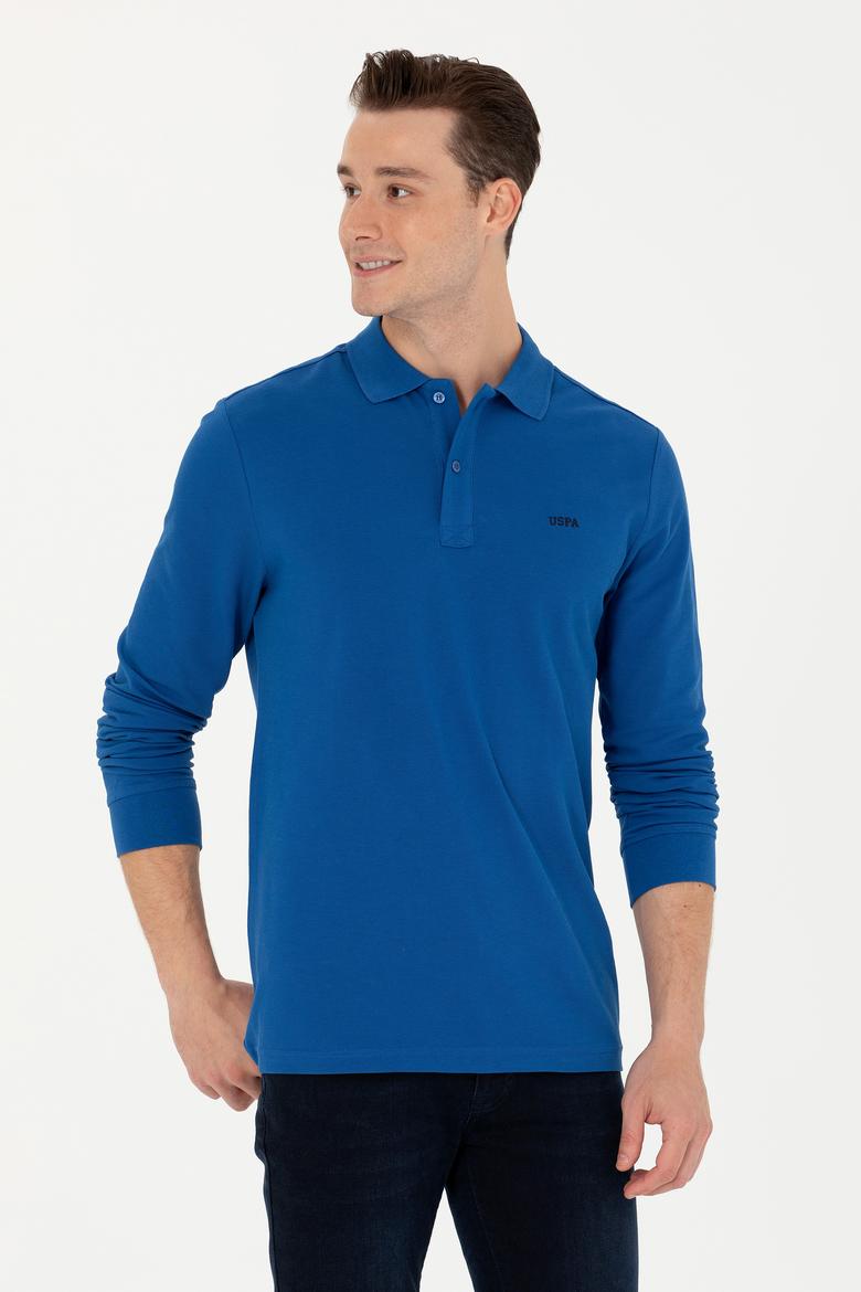 Erkek Saks Basic Sweatshirt