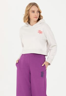 Kadın Taş Kapüşonlu Sweatshirt - 50279848020