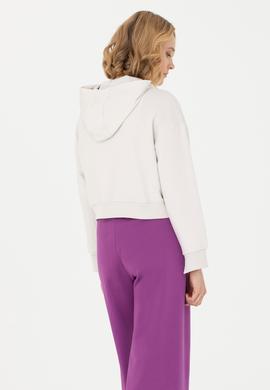 Kadın Taş Kapüşonlu Sweatshirt - 50279848020