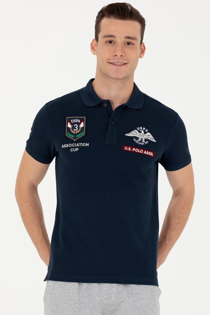 Erkek Lacivert Polo Yaka Tişört